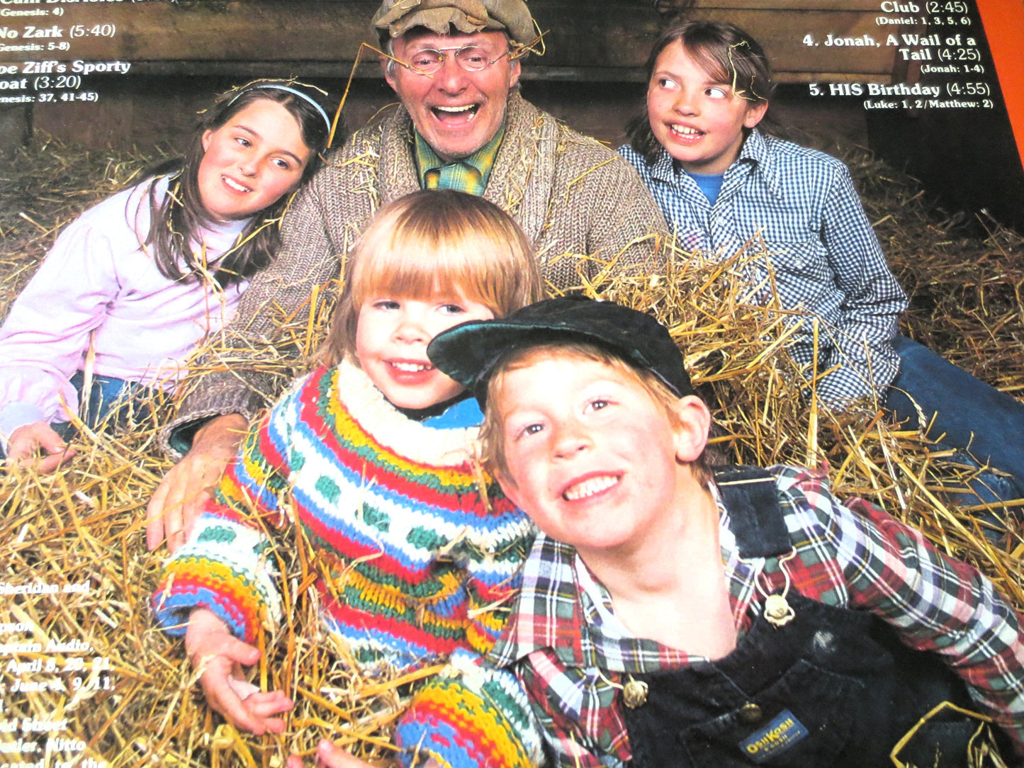 Charlie Farquharson, Bible Stories, Comedy LP - 1981 Recording, Vintage Vinyl, Don Harron Record