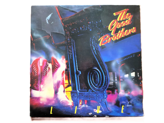 The GOOD BROTHERS Live, Double Album, Country Lp, Vinyl Record, 1980 Records