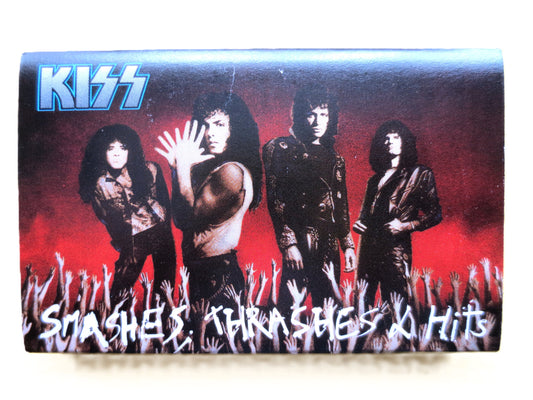 KISS, SMASHES, Thrashers and Hits, KISS Cassette, Kiss Tape, Kiss Album, 80s Rock Cassette, Rock Tape, Classic Rock Tape, 1988 Cassette