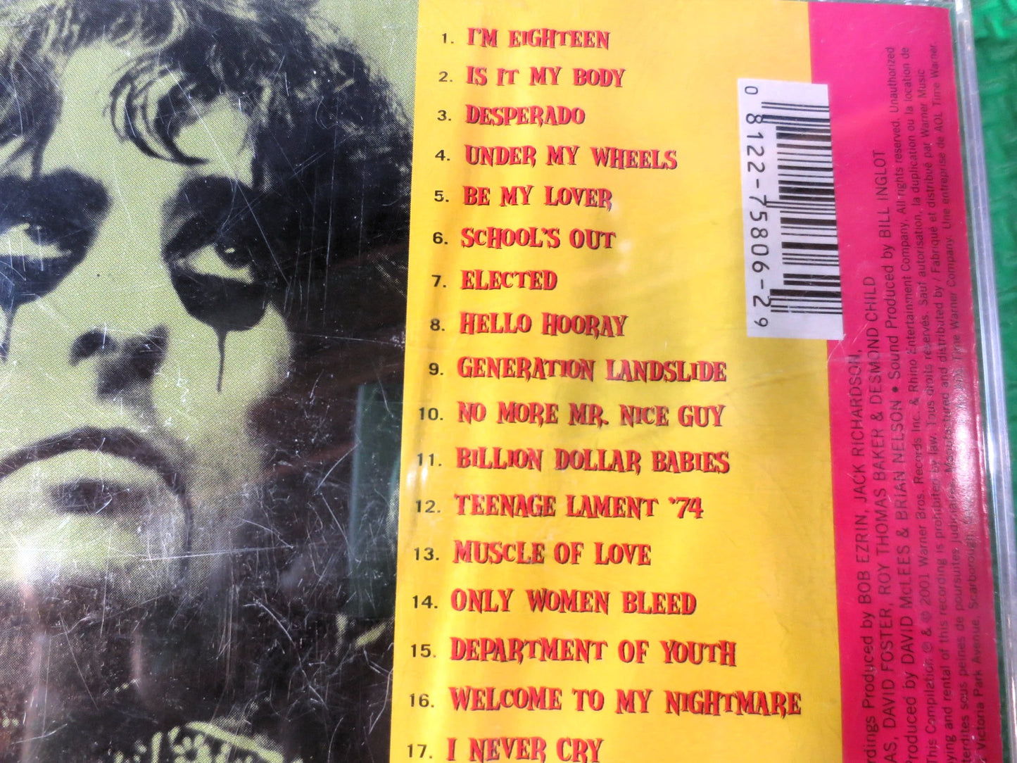 ALICE COOPER, MASCARA and Monsters, Alice Cooper Cd, Alice Cooper Lp, Music Cd, Rock Cd, Pop Music Cd, Rock Compact Disc