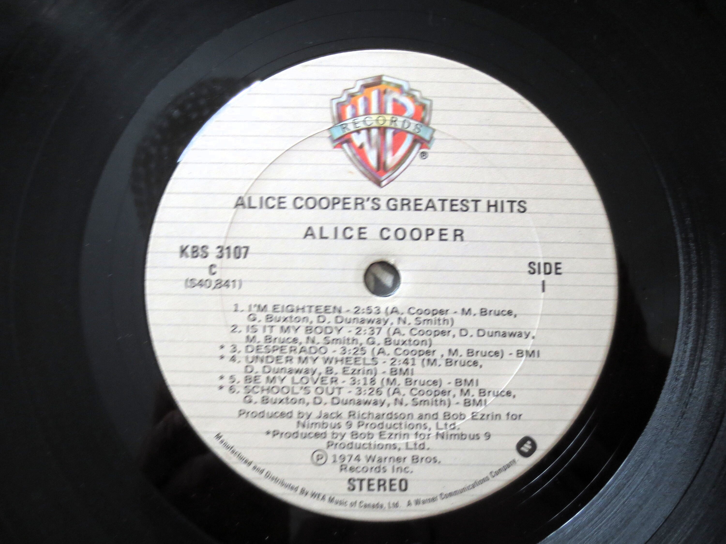 Alice Cooper – Greatest Hits (1974) Vinyl LP