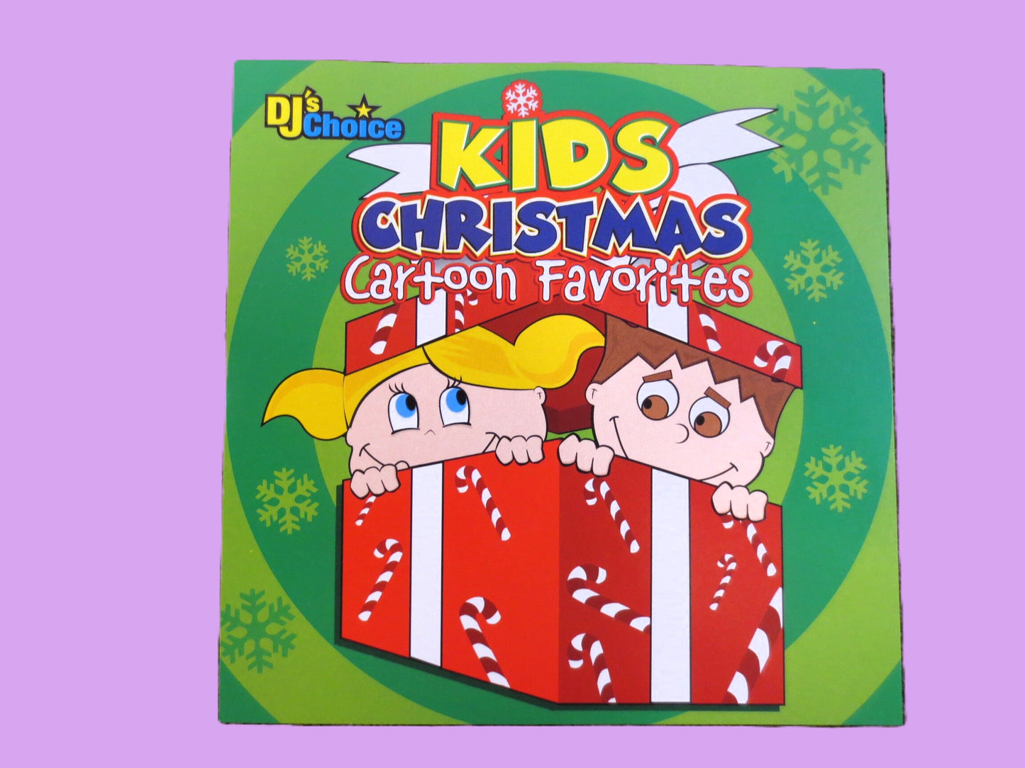 KIDS CHRISTMAS Cd: CARTOON Favorites, Christmas Music