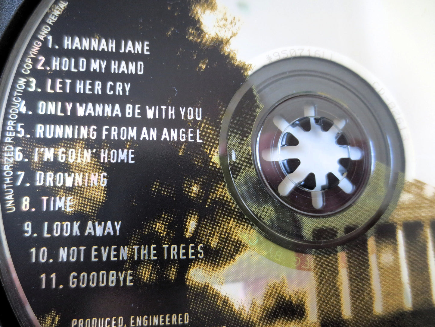 Hootie and the Blowfish - Cracked Rear View - Rock Music CD - 1994 Cd