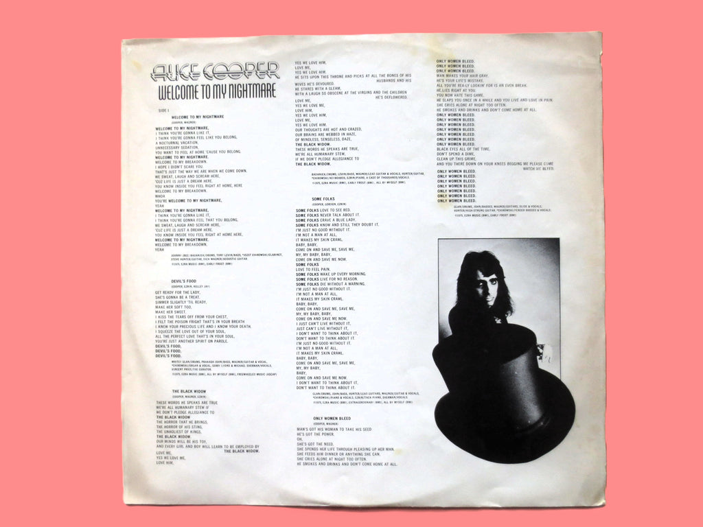 Alice Cooper – Welcome to My Nightmare (1975) Vinyl LP