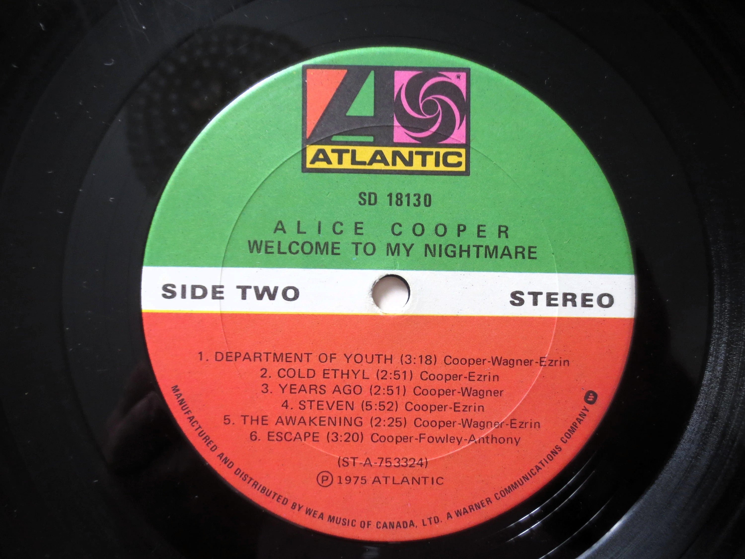 Alice Cooper – Welcome to My Nightmare (1975) Vinyl LP