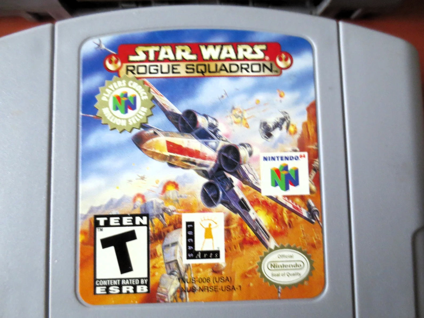 Nintendo 64 Game Lot: Super Mario 64, Star Wars, Battle Tank