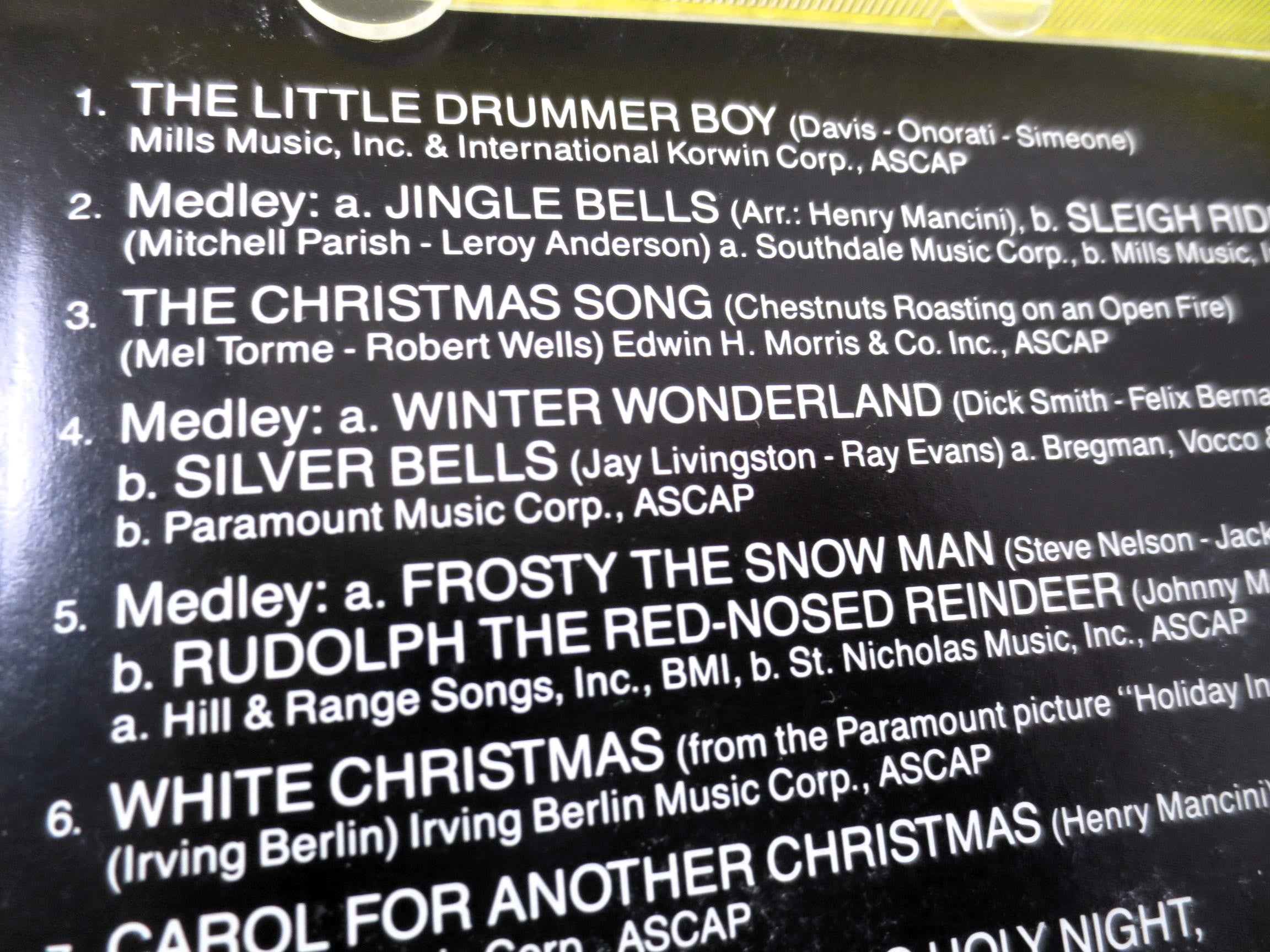 HENRY MANCINI, CHRISTMAS, 1985 Compact Disc, Vintage Cd