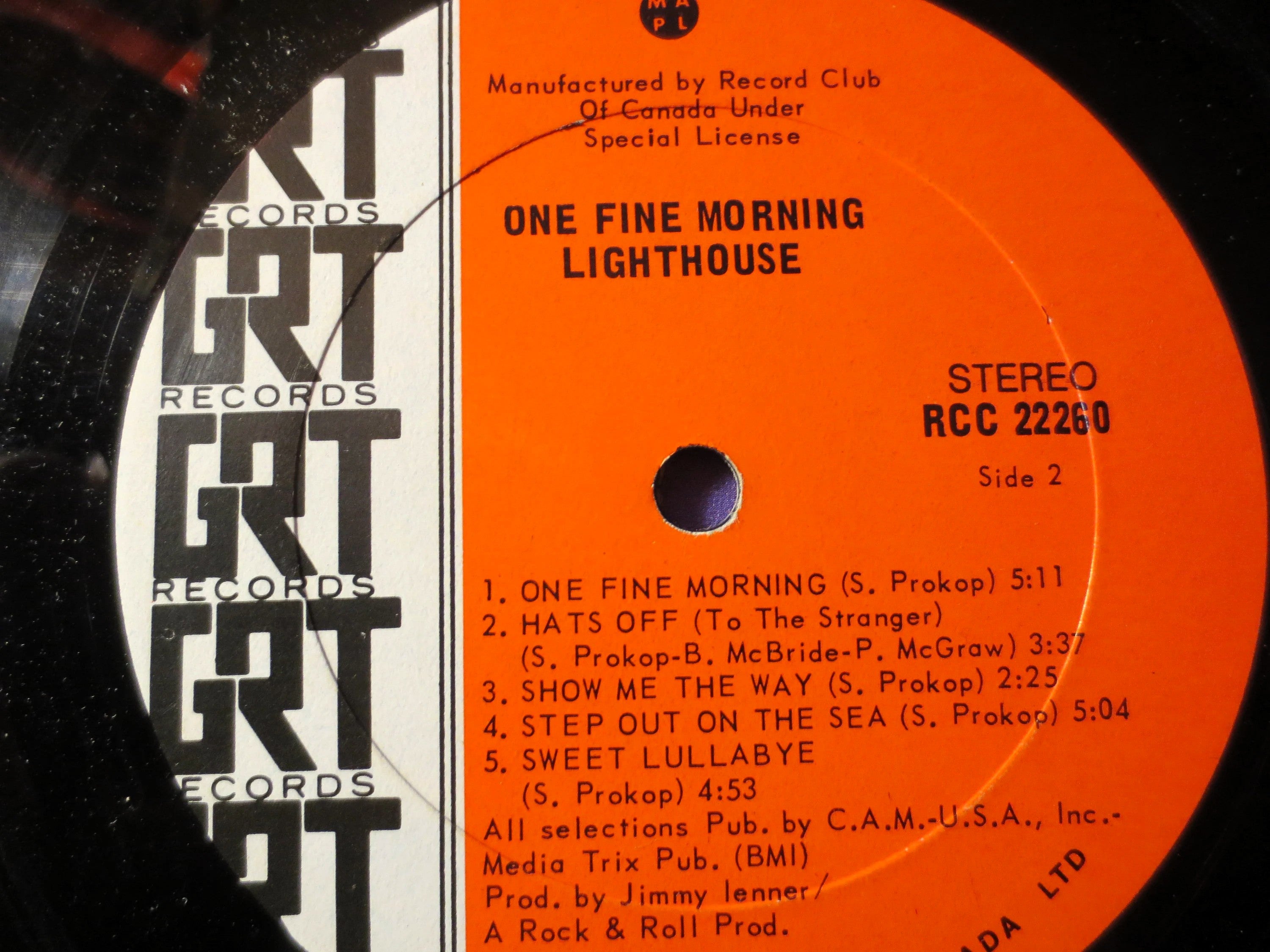 Lighthouse – One Fine Morning (1971) [Vinyl LP]