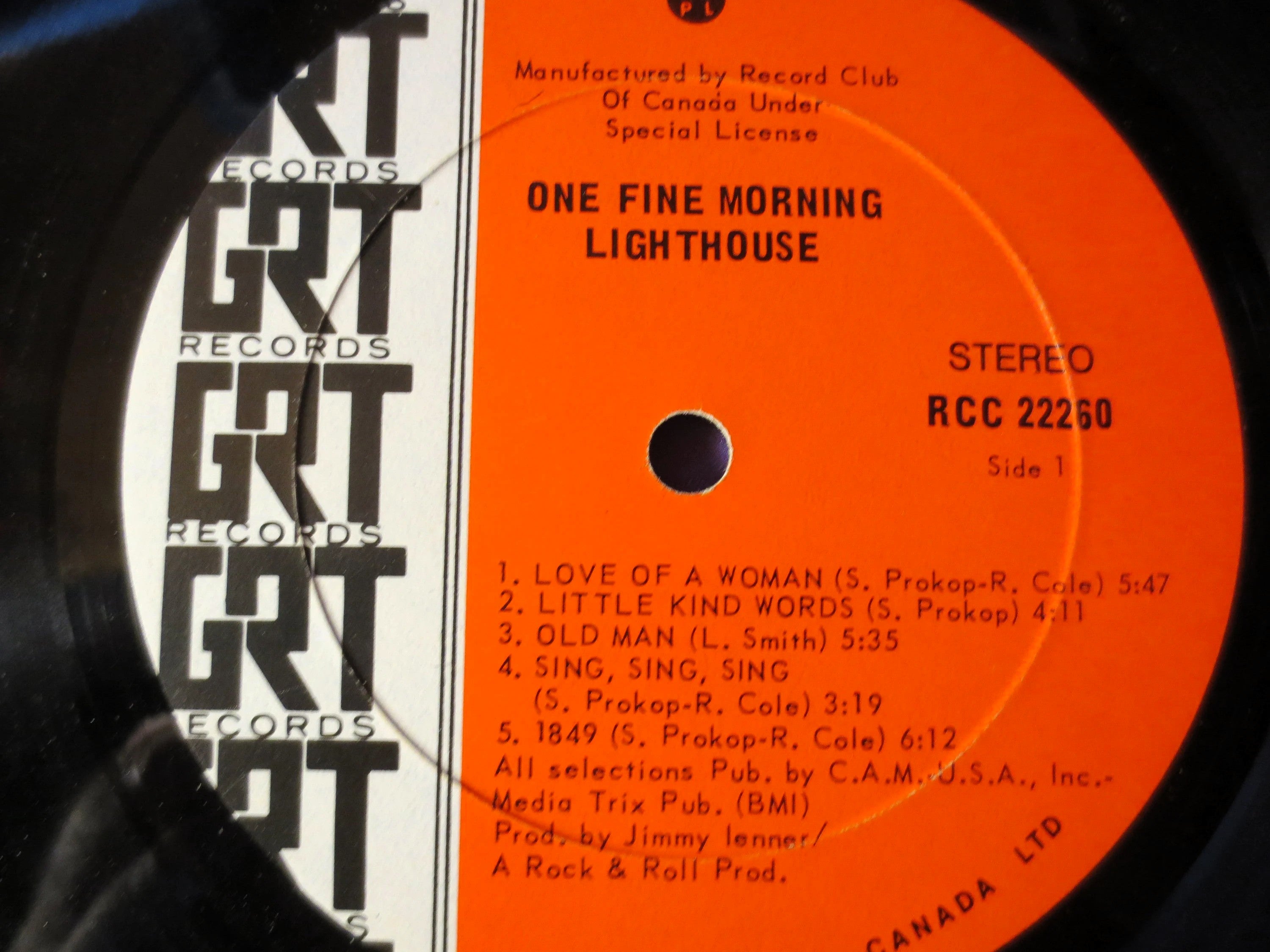 Lighthouse – One Fine Morning (1971) [Vinyl LP]