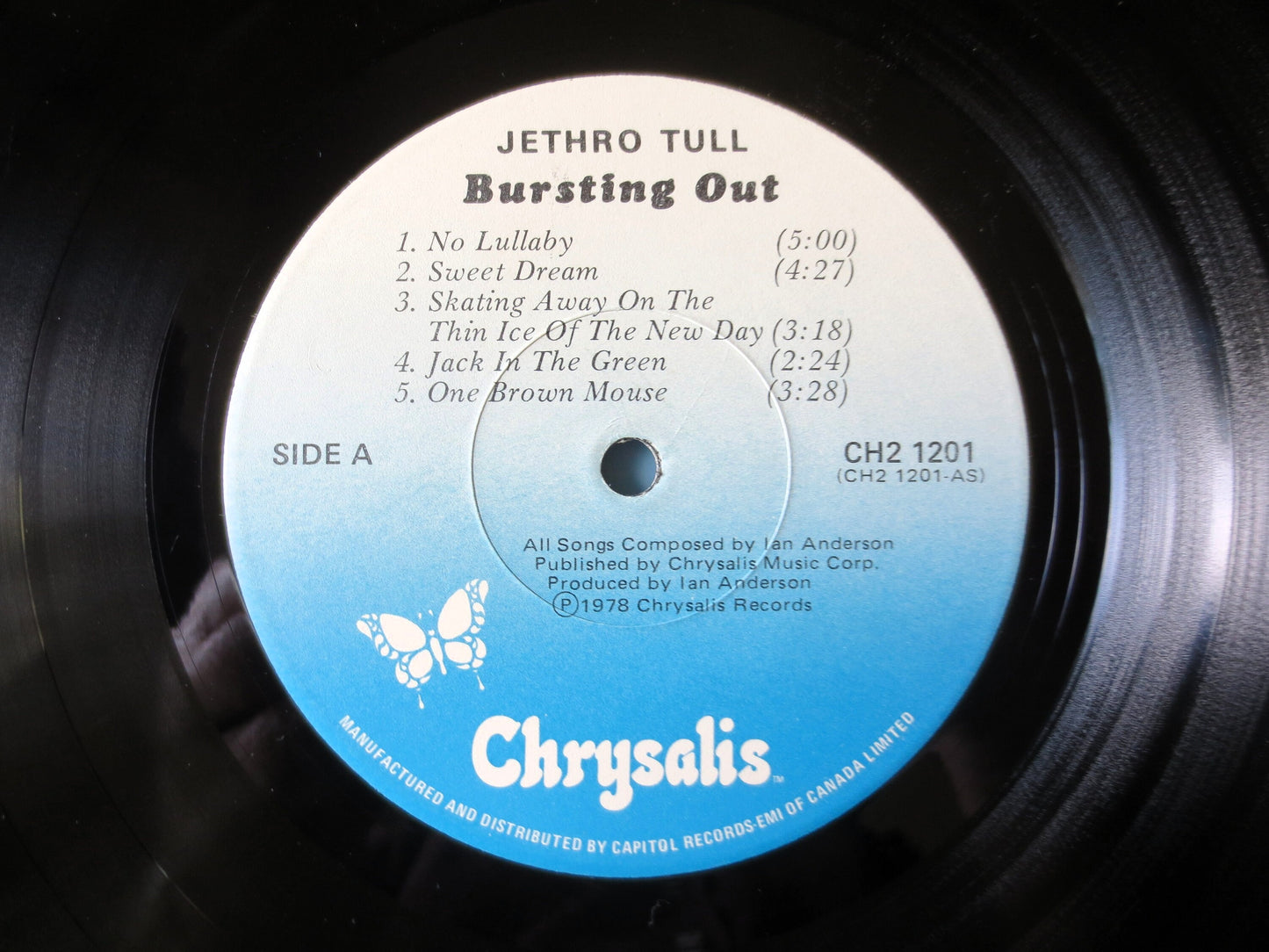 JETHRO TULL, "LIVE" - 2 Records - Vinyl Lp - 1978 Rock Album