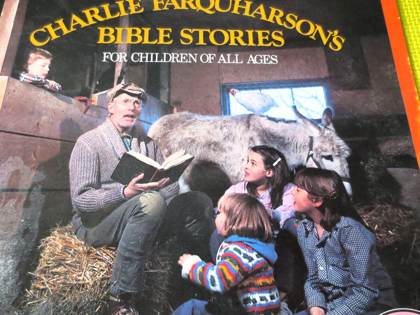 Charlie Farquharson, Bible Stories, Comedy LP - 1981 Recording, Vintage Vinyl, Don Harron Record