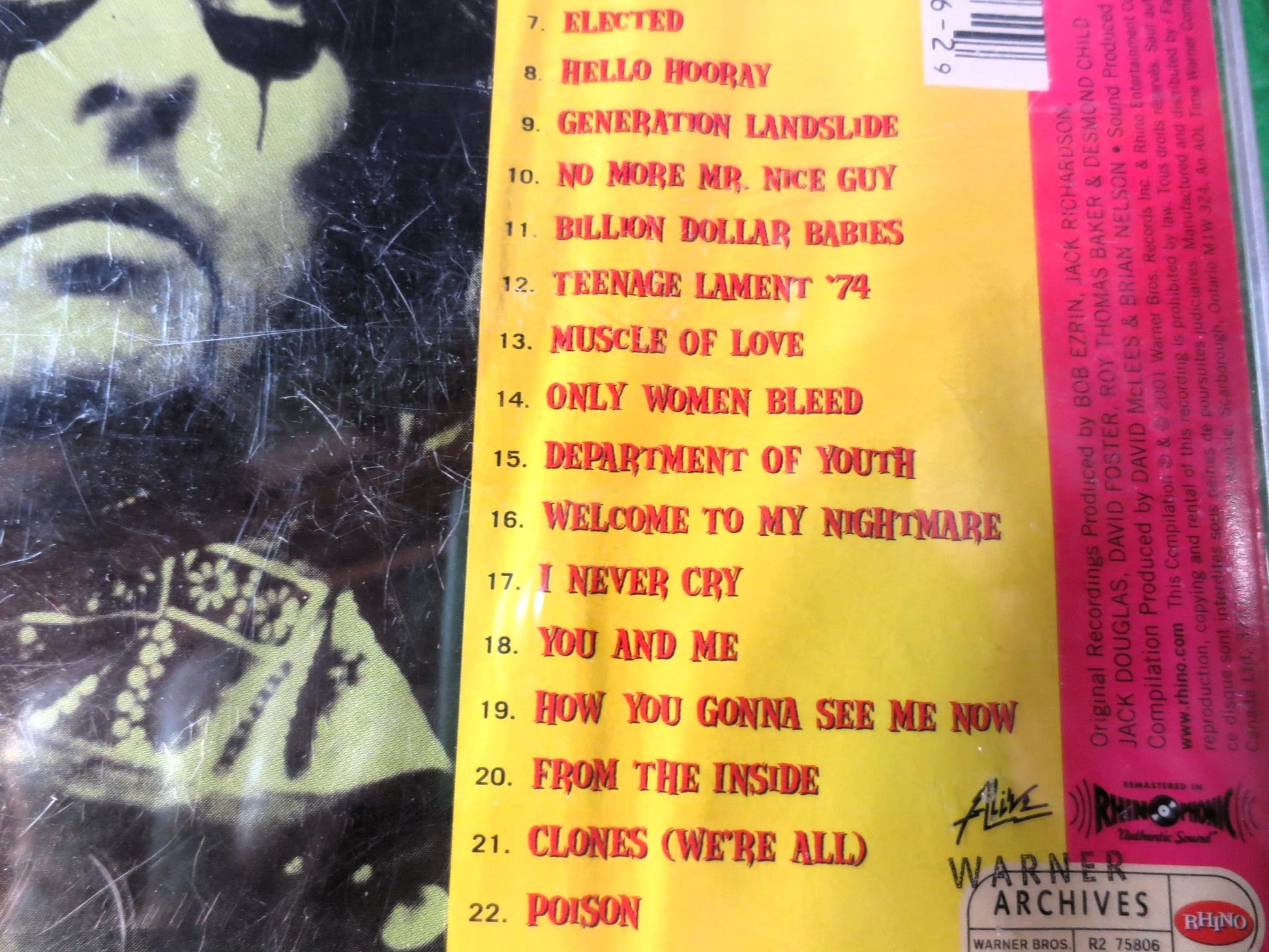 mascara and monsters ALICE COOPER, MASCARA and Monsters, Alice Cooper Cd, Alice Cooper Lp, – Vintage Record Store