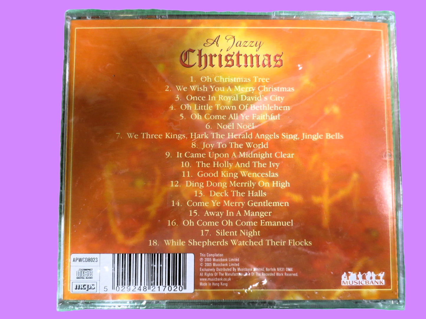 A JAZZY CHRISTMAS, Factory SEALED Cd: Instrumental Holiday Favorites, Christmas Music
