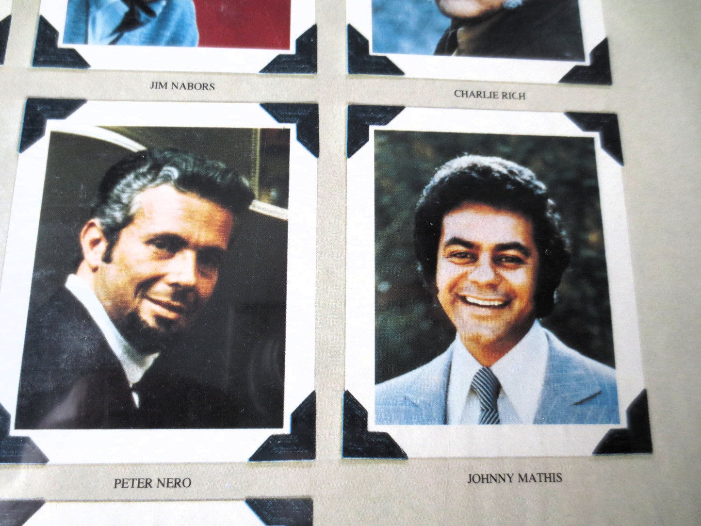 The ENTERTAINERS, READERS DIGEST Album, Jazz Records, Vicki Carr Records, Charlie Rich Records, Johnny Mathis Record, Vinyl