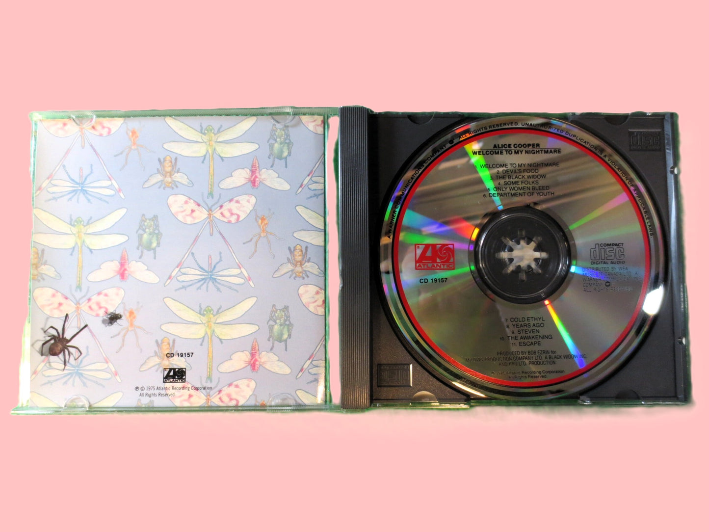 Alice Cooper CD: Welcome To My Nightmare, Rock Album, Vintage Cd