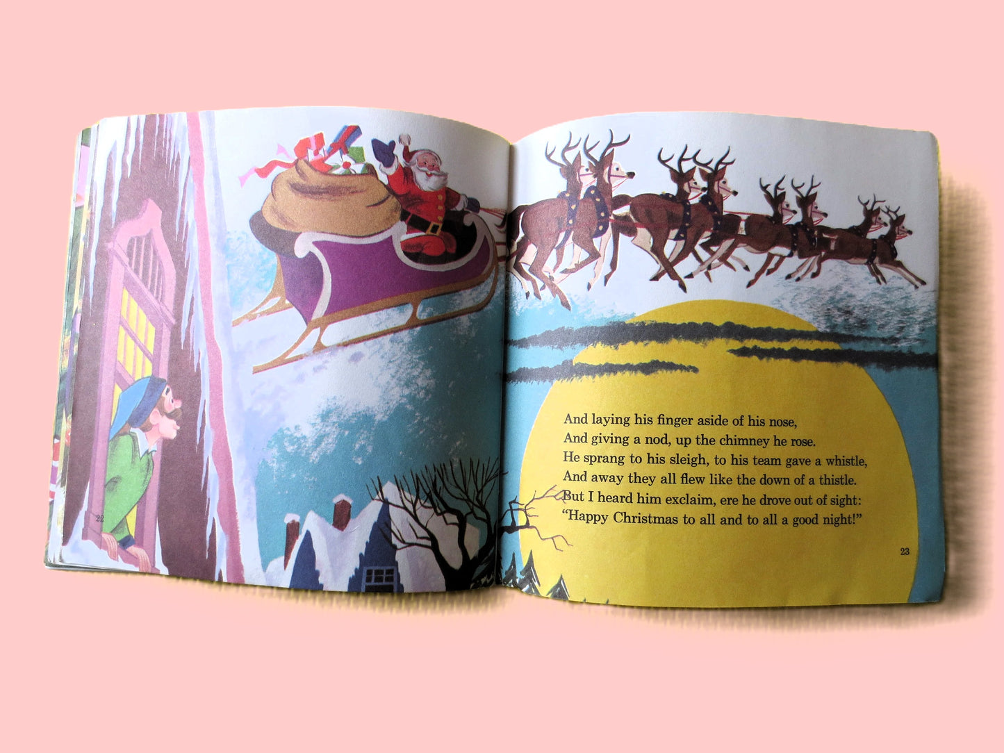 DISNEY Album, The Night Before Christmas, Disneyland Records, Disney Records, Childrens Record, Disney Lp, Lps, 1970 Record