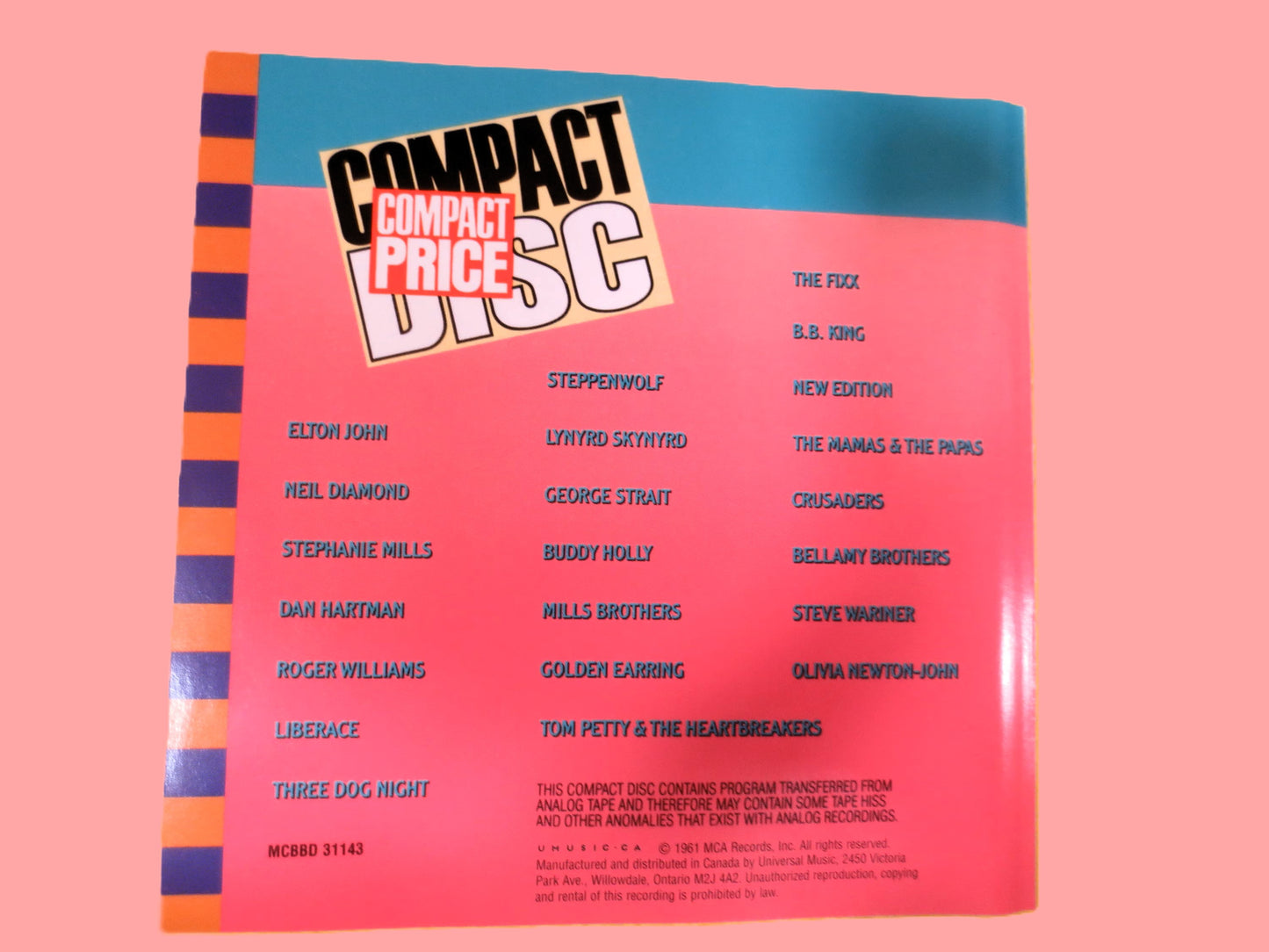 BING CROSBY, Merry CHRISTMAS Cd - Classic Holiday Music, Vintage Cd