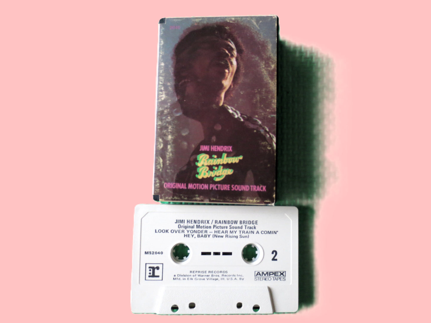 JIMI HENDRIX, RAINBOW Bridge, Jimi Hendrix Tapes, Tape Cassette, Jimi Hendrix Album, Soundtrack Tapes, Tapes, 1971 Cassette