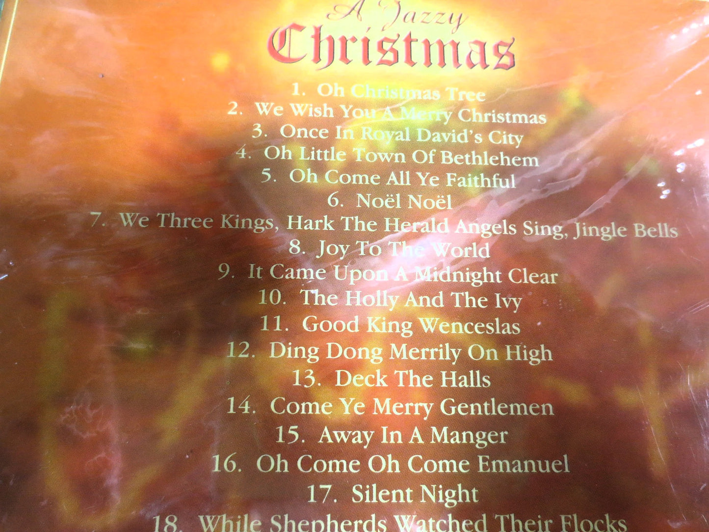 A JAZZY CHRISTMAS, Factory SEALED Cd: Instrumental Holiday Favorites, Christmas Music