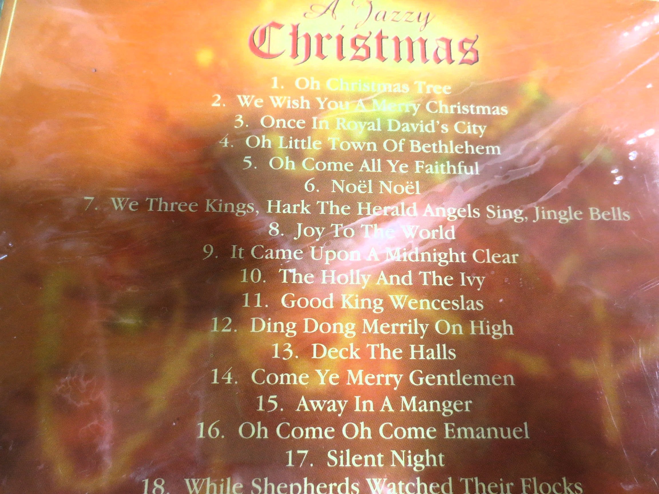 A Jazzy Christmas – Instrumental Holiday Favorites CD — Factory Sealed