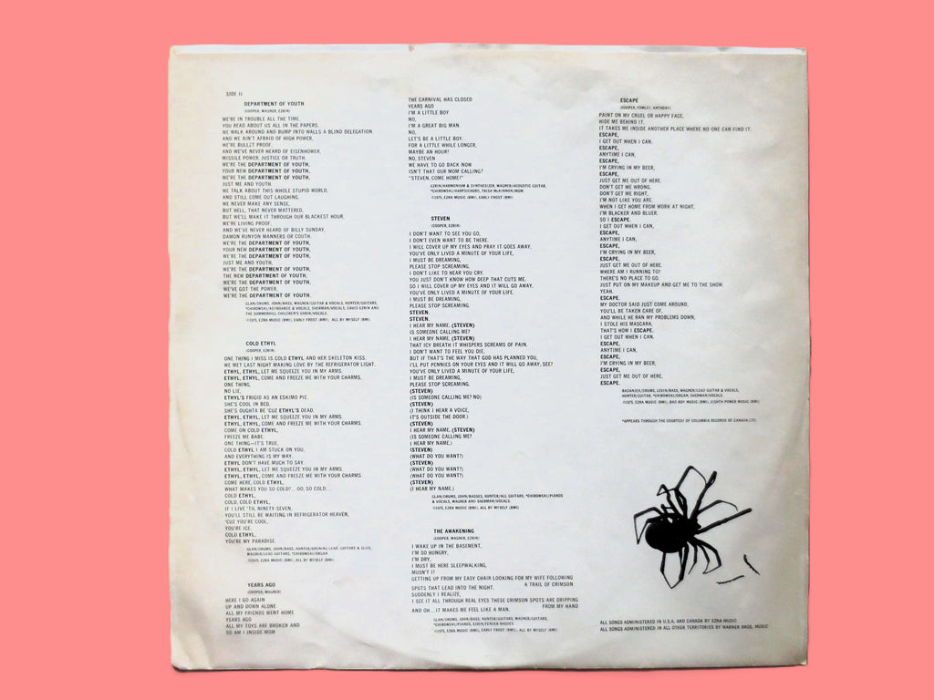 Alice Cooper – Welcome to My Nightmare (1975) Vinyl LP