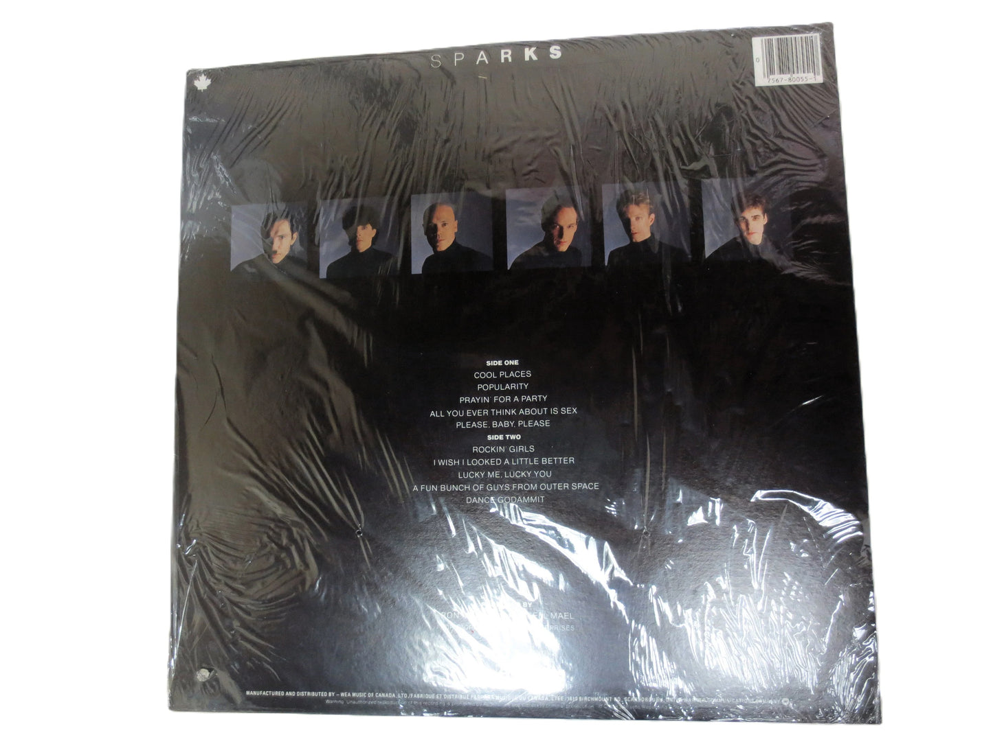 SPARKS "In Outer Space" LP - 1983 Factory SEALED Album, Sparks Records