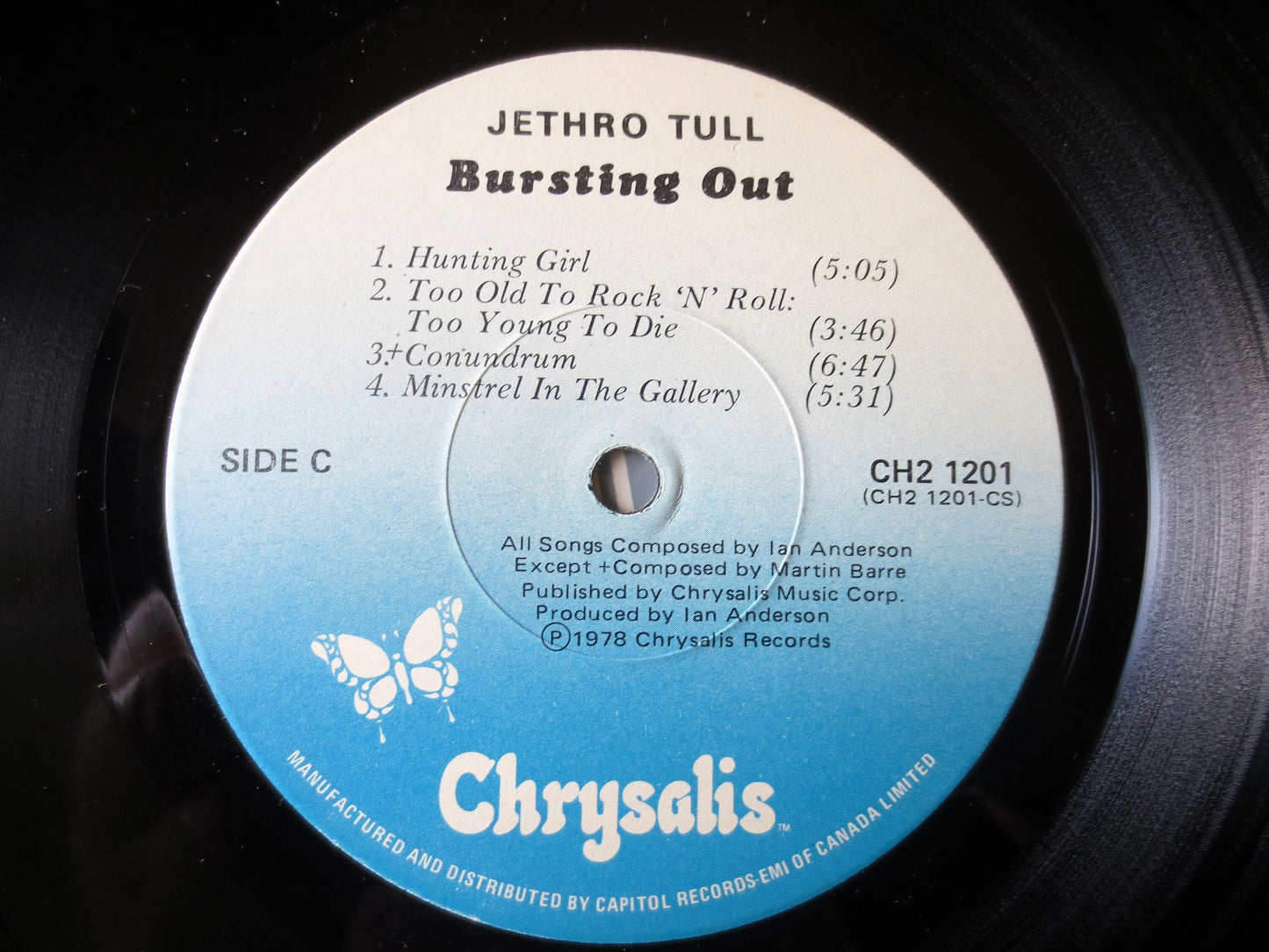JETHRO TULL, "LIVE" - 2 Records - Vinyl Lp - 1978 Rock Album