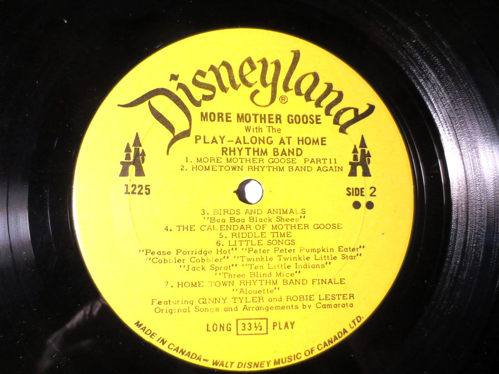More Mother Goose – Disneyland Records (1962) Vinyl LP