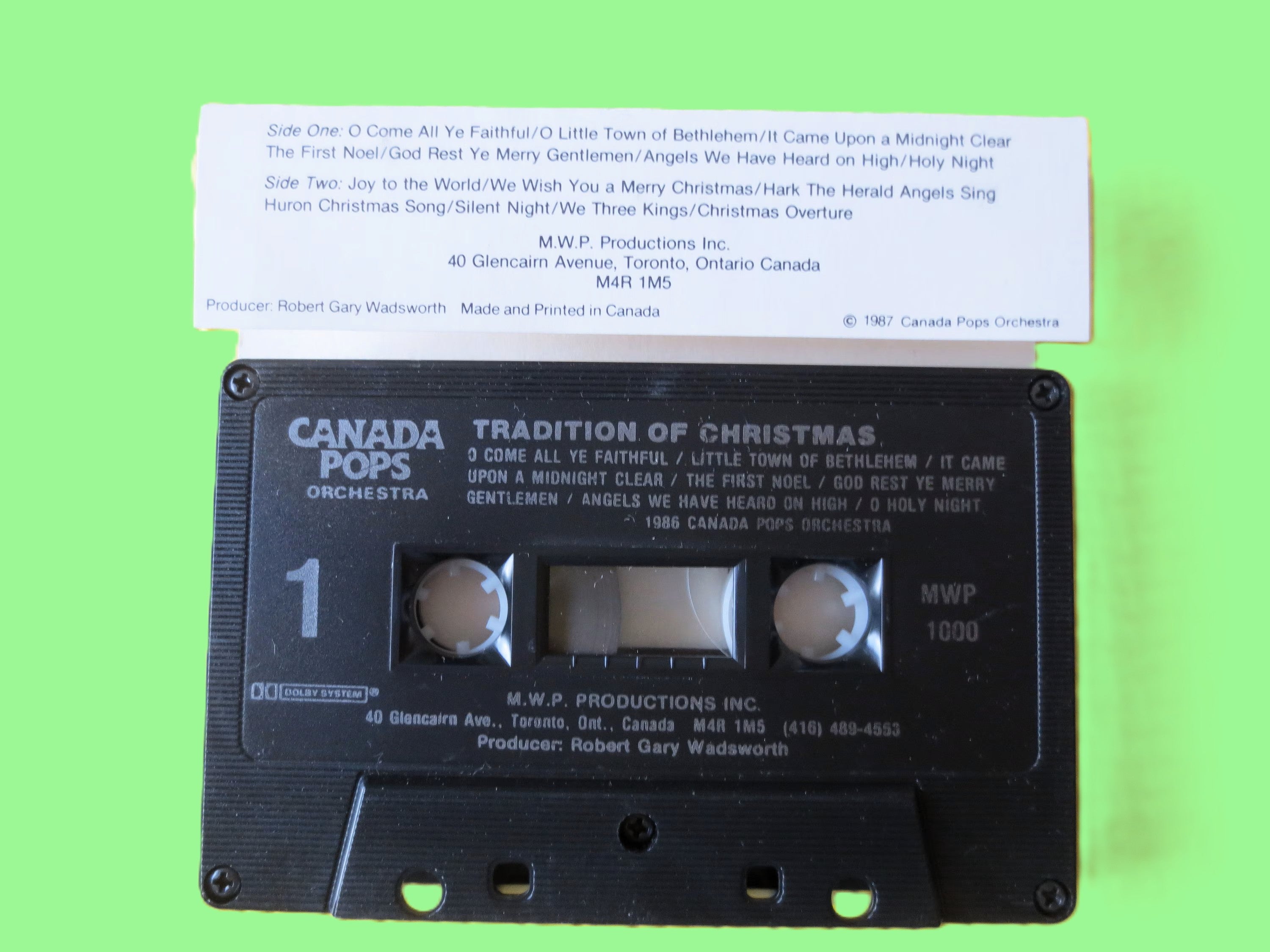 Canada Pops Orchestra – Merry Christmas (1987) Cassette
