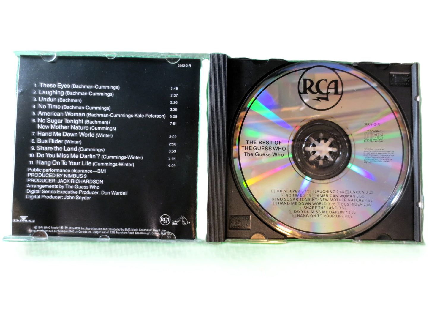 The GUESS WHO Cd, The Guess Who Music, The Guess Who Song, Pop Music Cd, Rock Cd, Rock Music, Vintage Pop, Rock Compact Disc