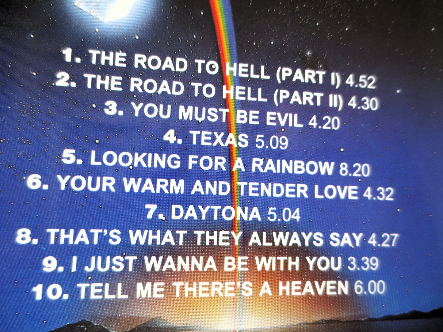 CHRIS REA, The ROAD To Hell, Chris Rea Cd, Chris Rea Lp, Rock Album, Classic Rock Cd, Classic Rock Cds, cds, 1989 Compact Disc