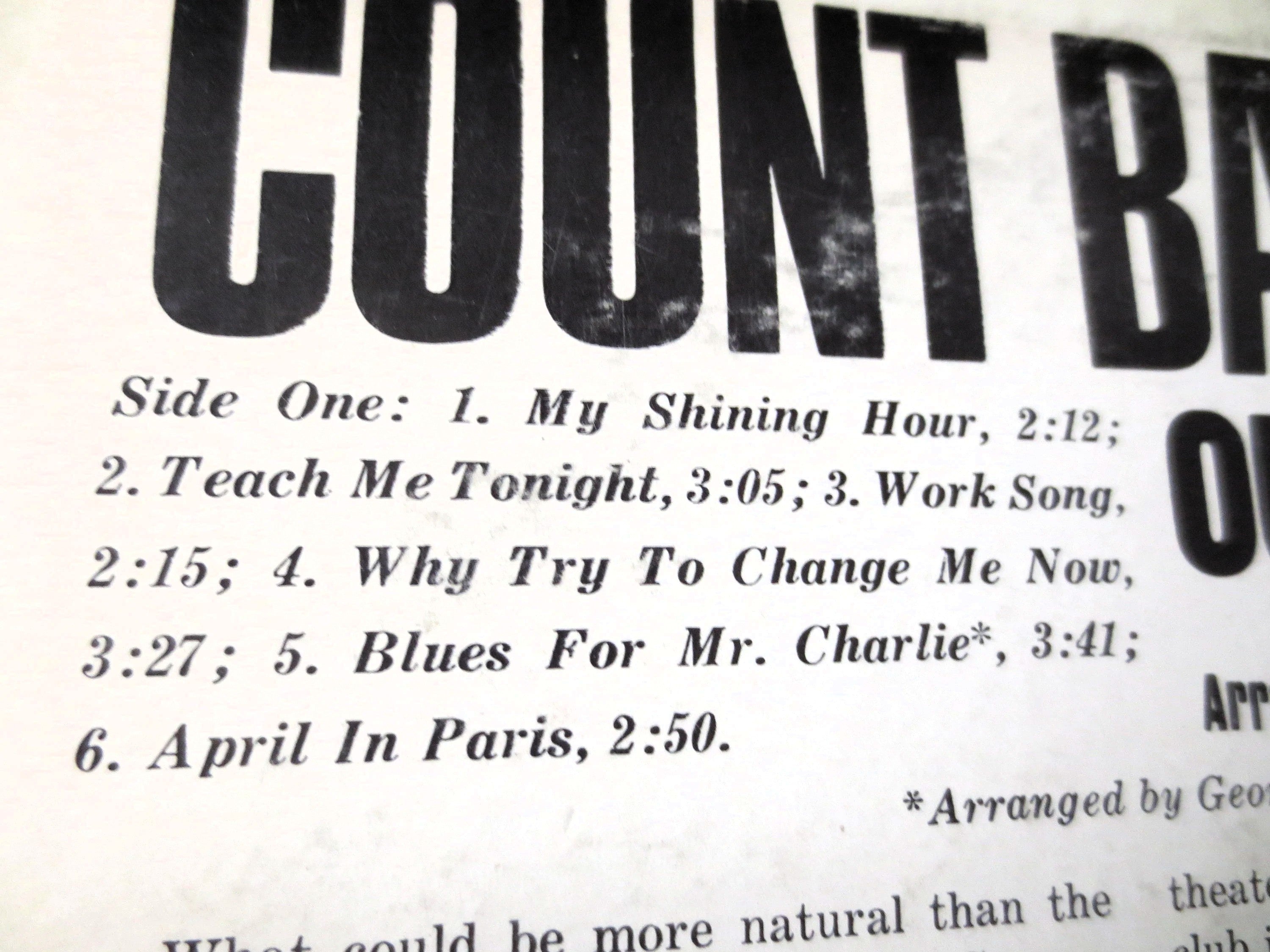 Sammy Davis Jr. & Count Basie – Our Shining Hour (1965) Vinyl LP