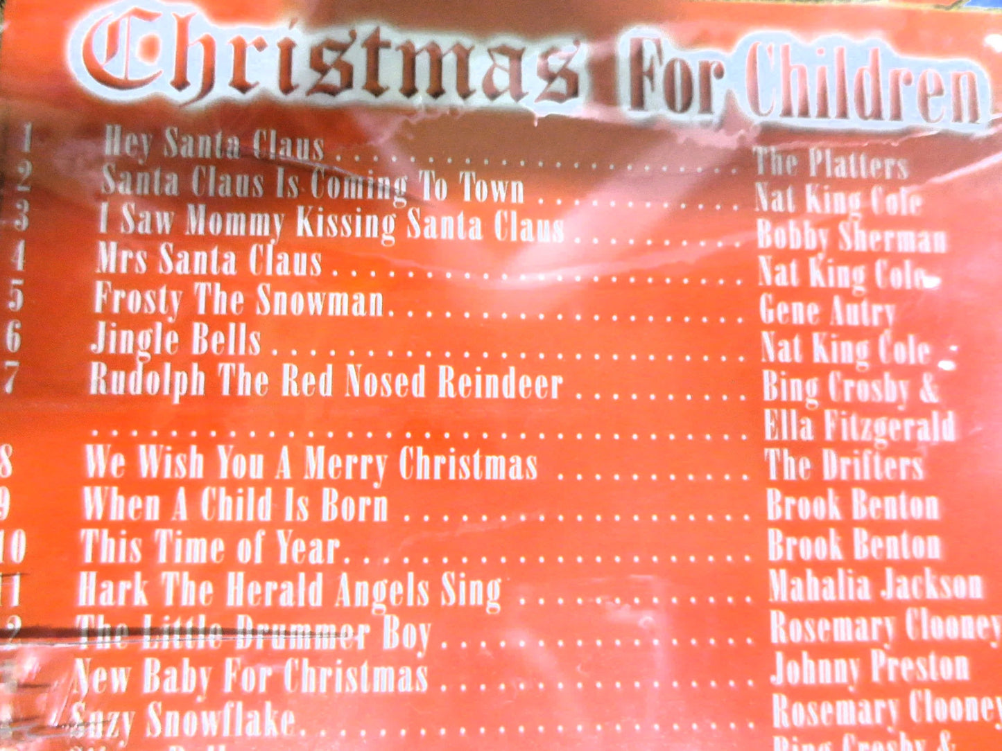CHRISTMAS For CHILDREN, Factory SEALED, Christmas Cd, 2000 Compact Disc, Santa Claus