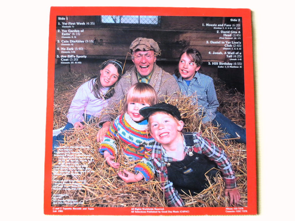 Charlie Farquharson – Bible Stories (1981) Vinyl LP