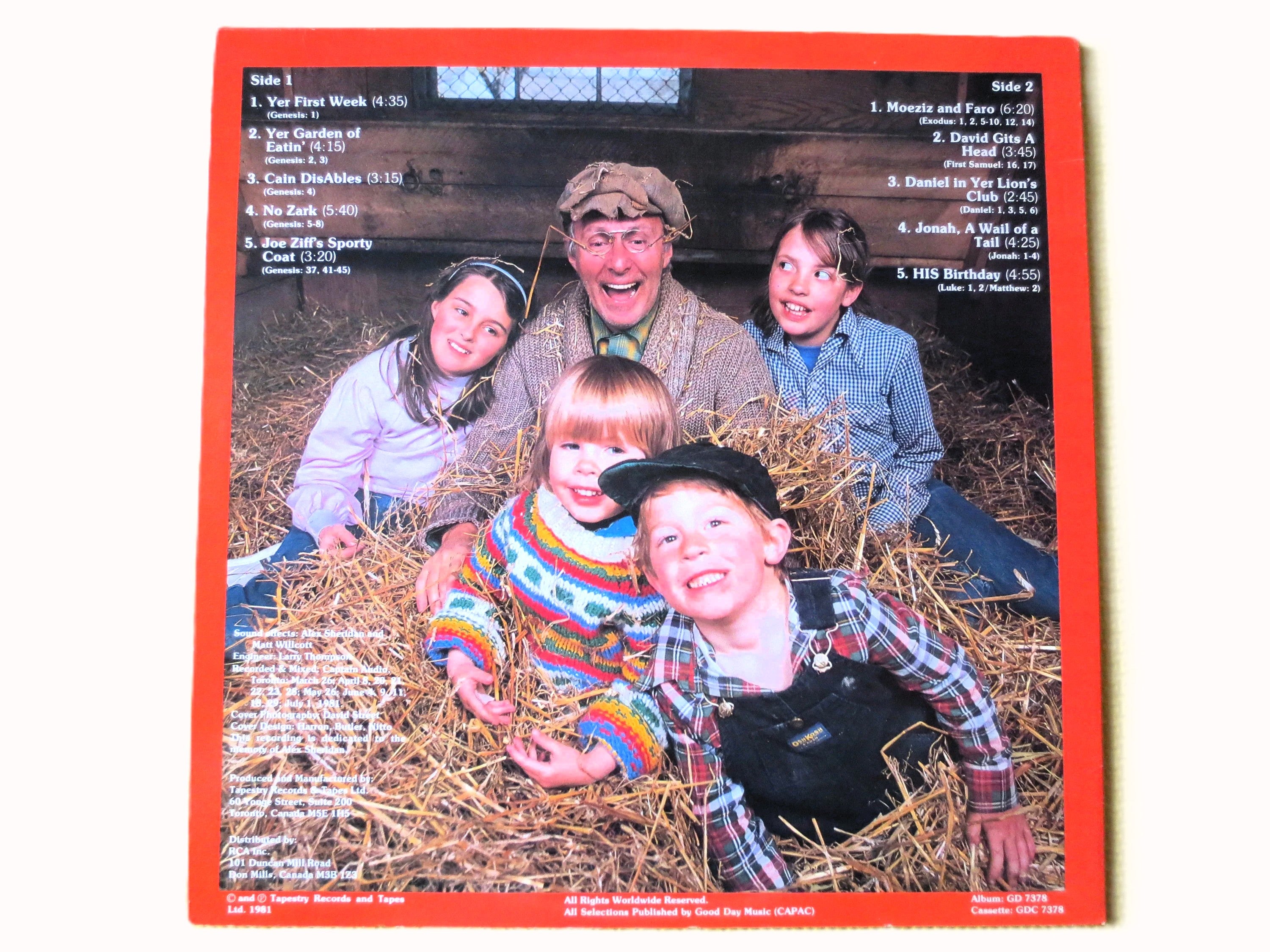 Charlie Farquharson – Bible Stories (1981) Vinyl LP