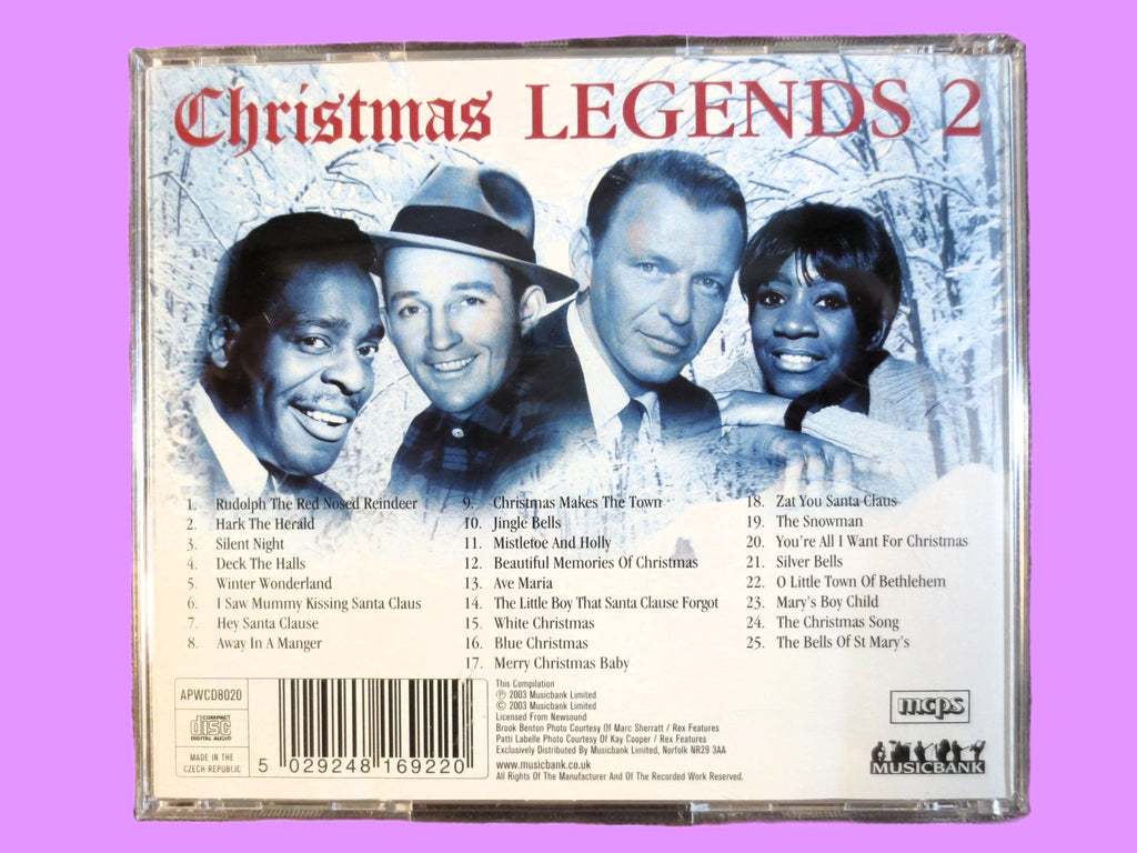Christmas Legends 2 – Bing Crosby & Frank Sinatra CD