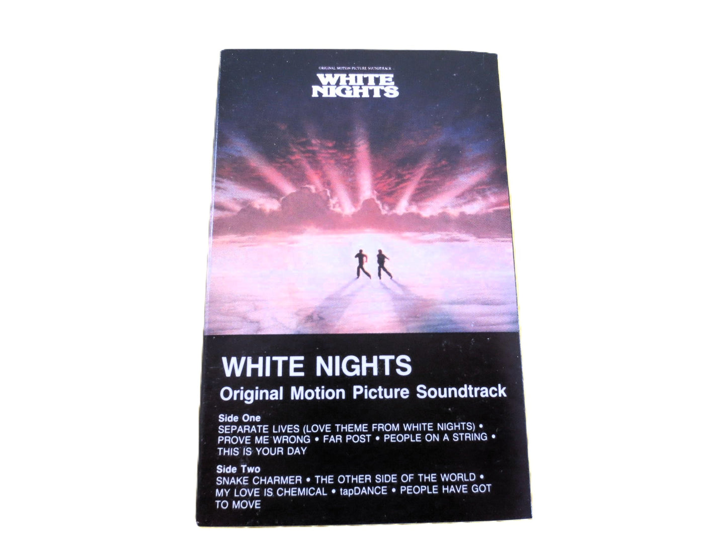 WHITE KNIGHTS, SOUNDTRACK Tape, White Knights Tape, White Knights Music, White Knights Songs, Tape Cassette, Cassette Tapes, 1985 Cassette
