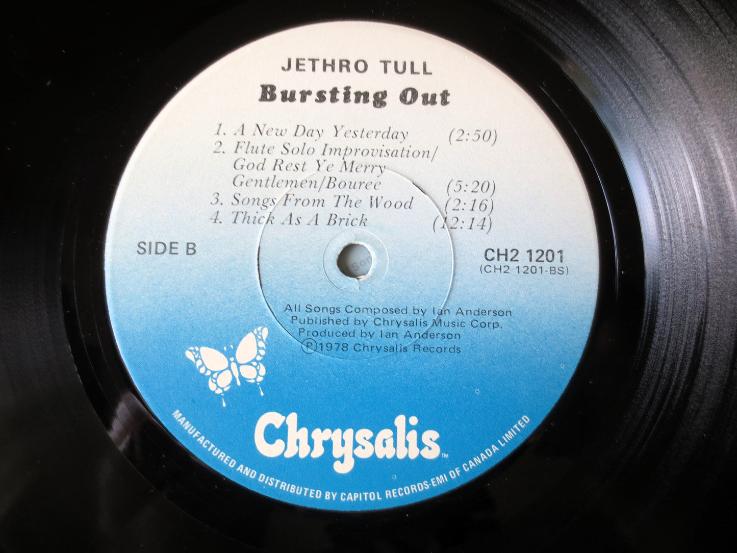 JETHRO TULL, "LIVE" - 2 Records - Vinyl Lp - 1978 Rock Album