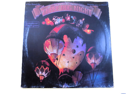 THREE DOG NIGHT, Around the World, Three Dog Night Lp, Classic Rock Record, Classic Rock Album, Classic Rock Lp, Vintage Record, 1973 Record