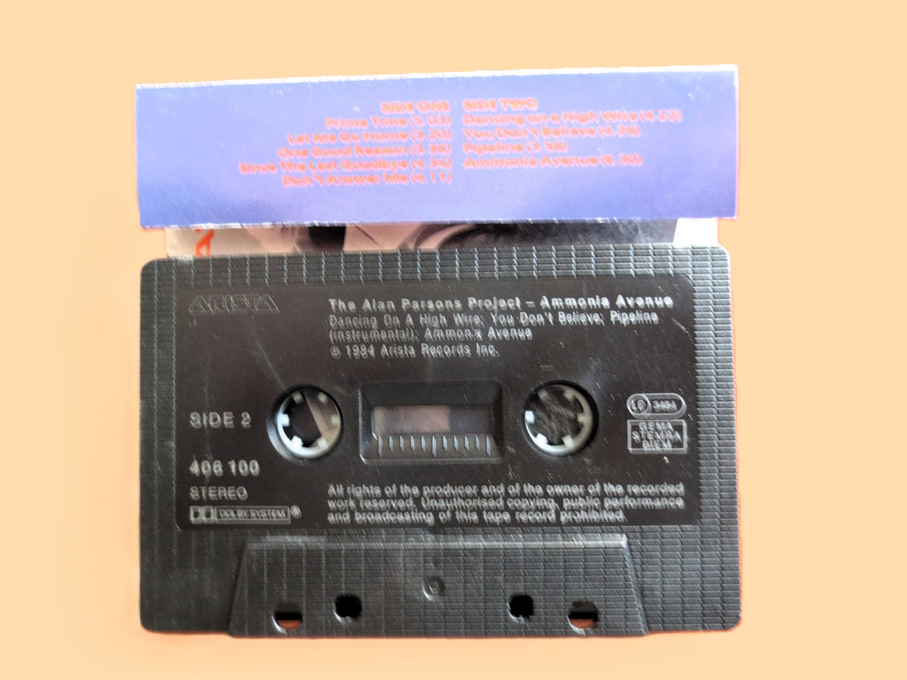 Alan Parsons Project – Ammonia Avenue (1984) Cassette