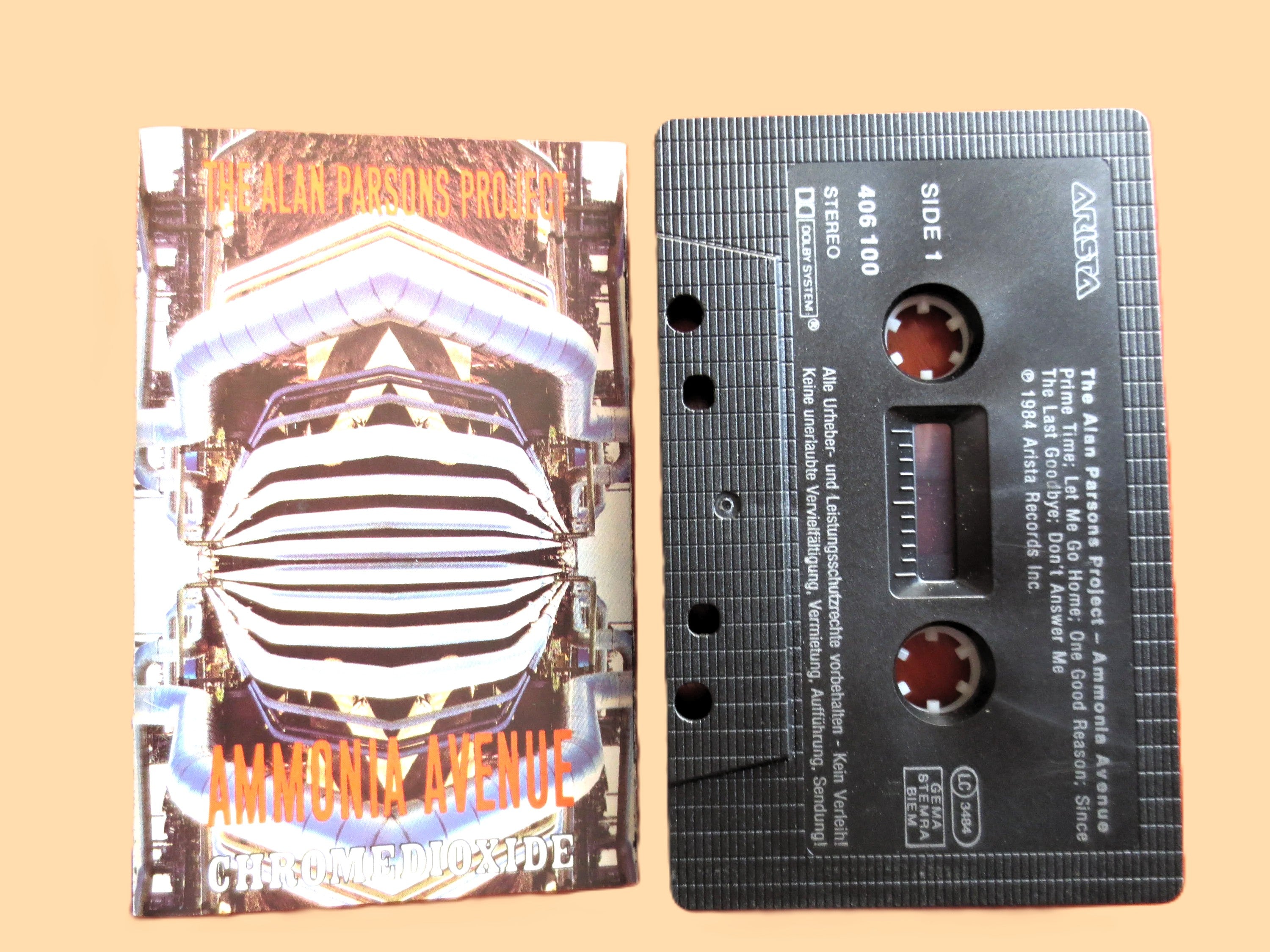 Alan Parsons Project – Ammonia Avenue (1984) Cassette