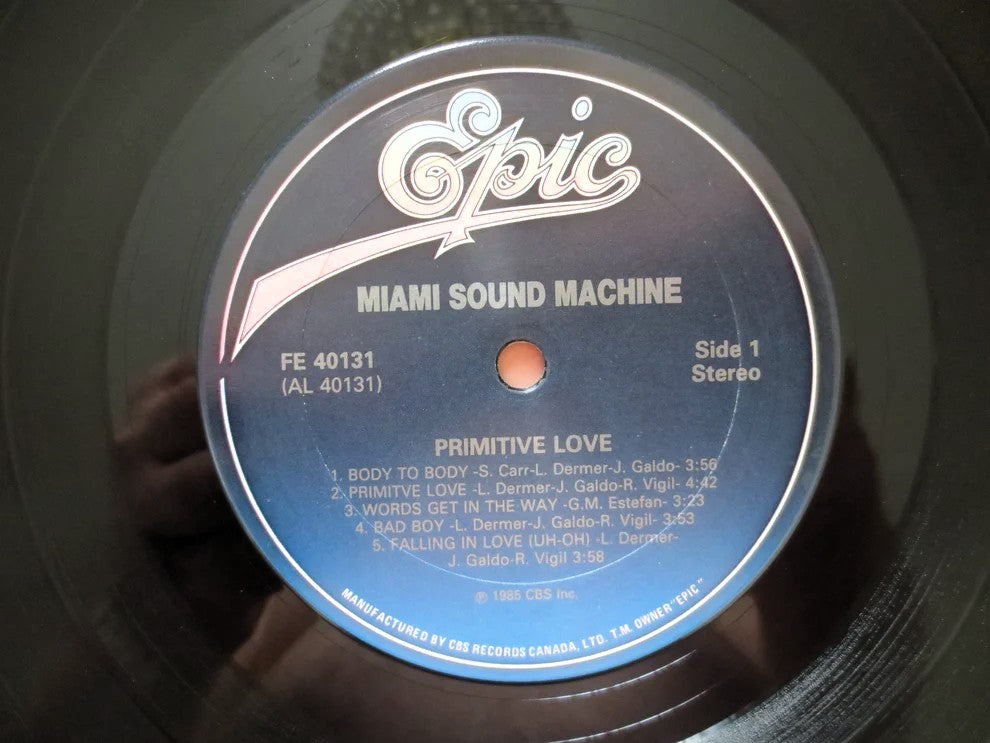 Miami Sound Machine – Primitive Love (1985) Vinyl LP