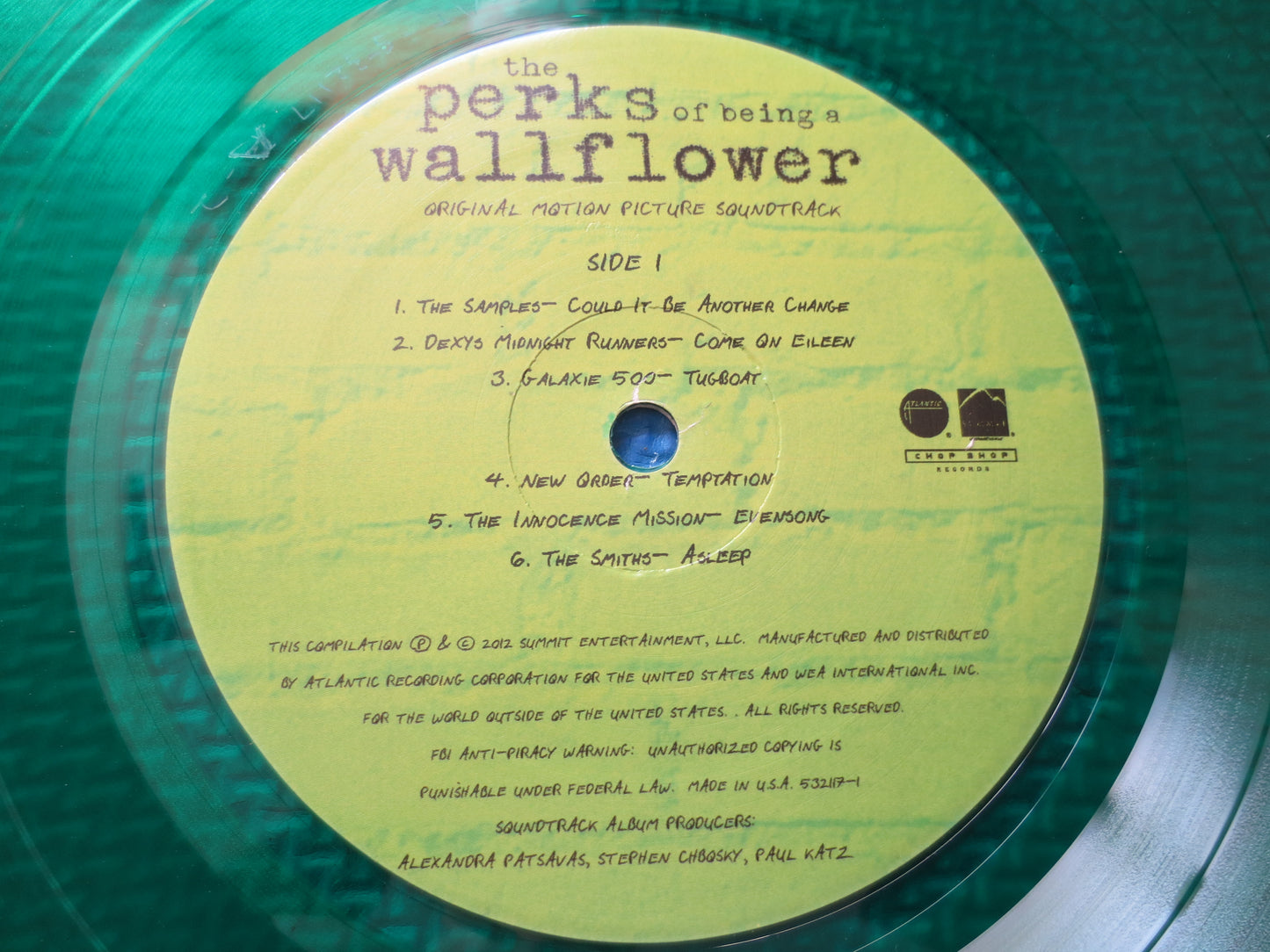 The PERKS Of Being A WALLFLOWER, SOUNDTRACK Record, Soundtrack Album, Rock Record, Soundtrack Lp, Vintage Vinyl, Vintage Record, 1976 Record