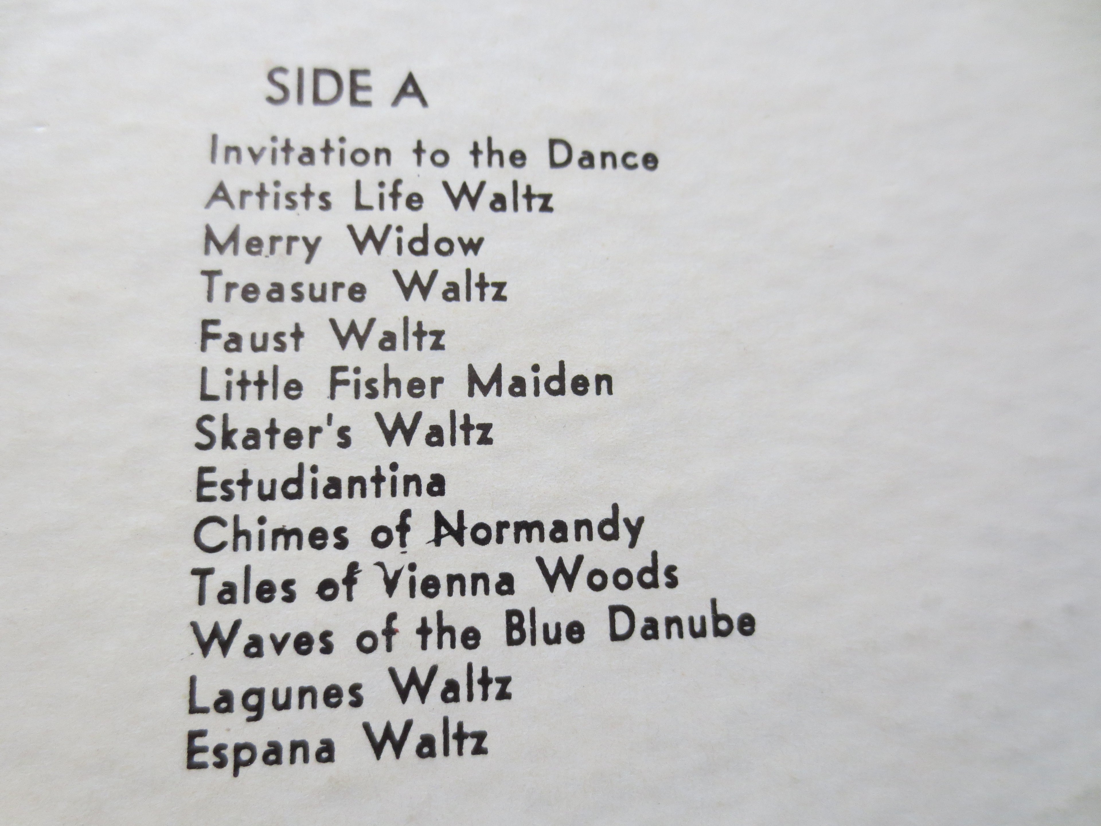 A.V. Bornand – Old Music Box Melodies (1955) Vinyl LP