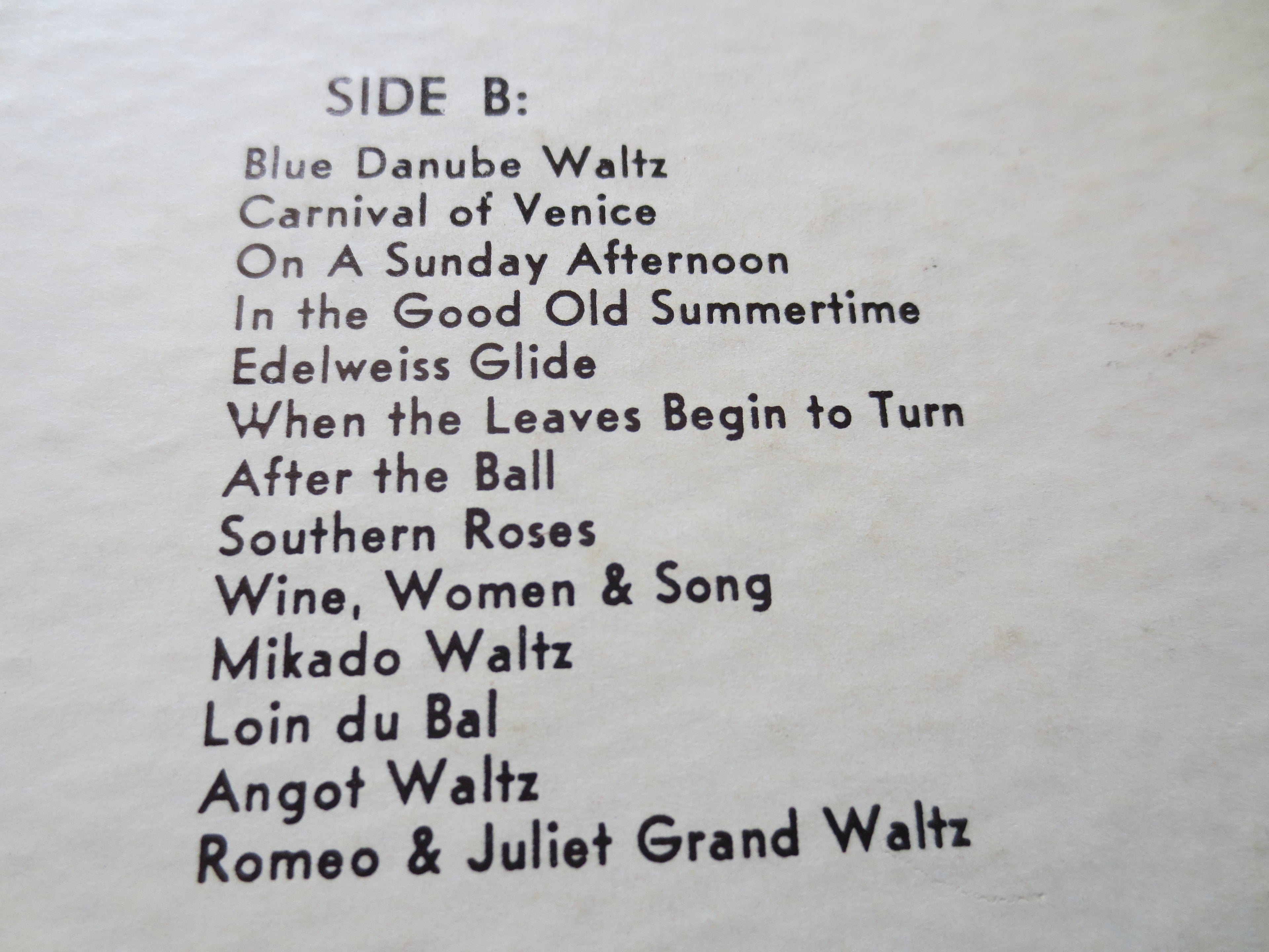 A.V. Bornand – Old Music Box Melodies (1955) Vinyl LP