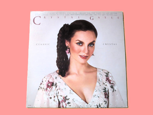 CRYSTAL GAYLE, Classic Crystal, Vintage Album, 1979 Record, Vinyl Lp