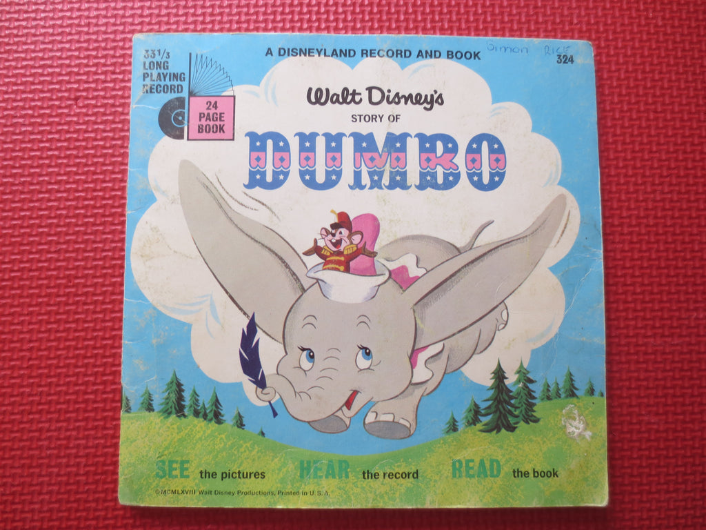 Disneyland Records – The Story of Dumbo (1977) Vinyl LP
