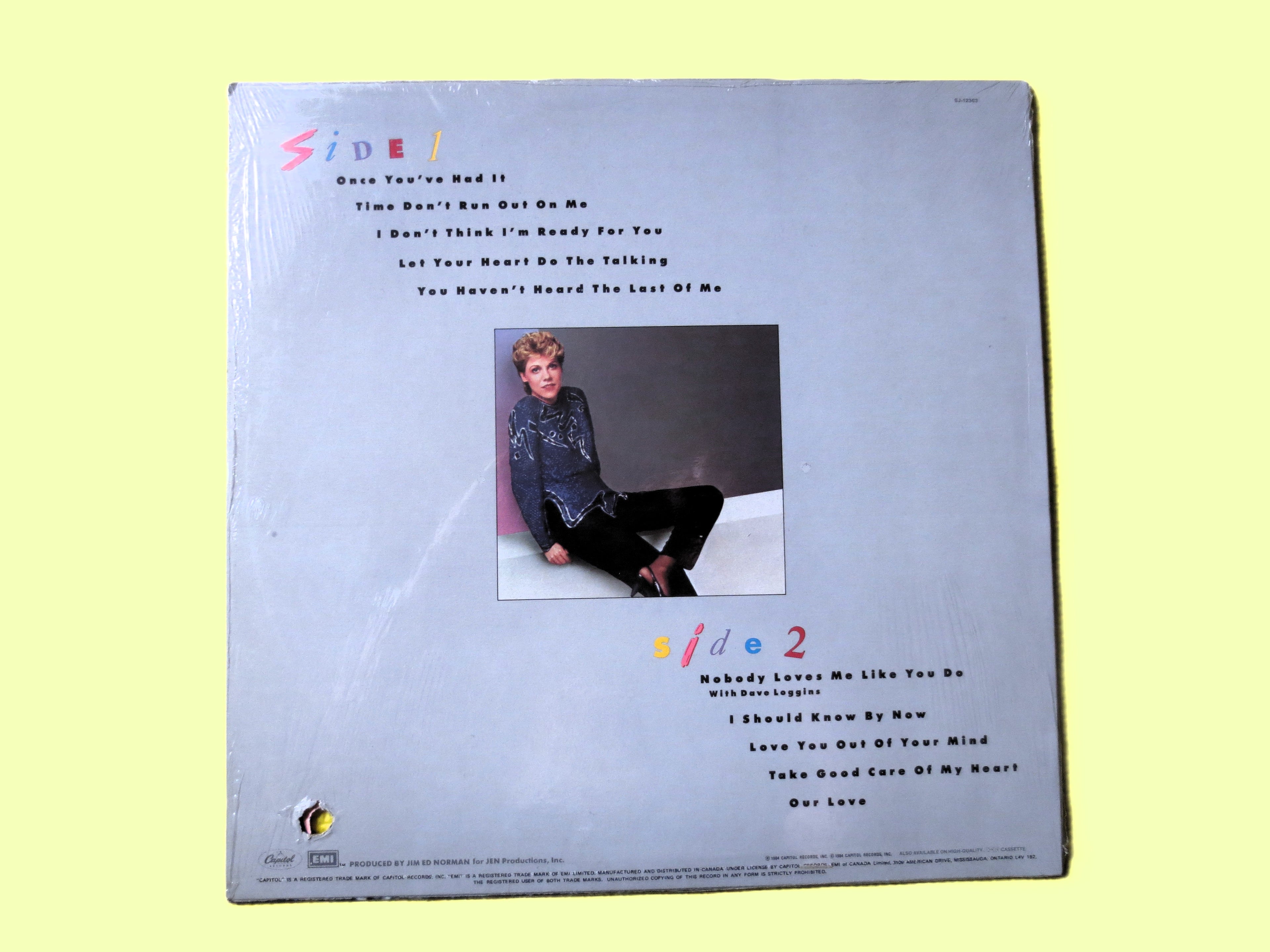 Anne Murray – Heart Over Mind (1985) [Vinyl LP]