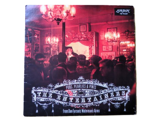 The ENTERTAINERS, Pubs, Pearlies & Pints, 1964 Record, Vinyl Lp