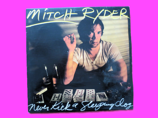 MITCH RYDER, Never Kick A Sleeping Dog, Vintage Album, 1978 Record, Vinyl Lp